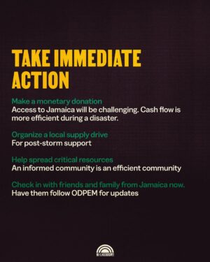 Sheryl Lee Ralph Instagram - It’s all hands on deck. Here is how you can help the people of Jamaica. 

Recorded as the strongest ever storm to hit the Caribbean, Hurricane Melissa has made landfall in Jamaica - it will be bringing catastrophic damage to its communities and we must act together. 

Slide 3: Immediate actions to take 
Slide 4: Where to Donate to make maximum impact 
Slide 5: Resources to share widely 

GO TO bio.site/walkgoodjamaica or @walkgoodla link in bio for all resource and donate links compiled so far. Please comment with additional resources and reputable orgs to add. 

This isn’t just a natural disaster, this is also an example of a climate justice issue. Climate change only deepens inequity and it’s critical that we act to invest in our future, not destroy it. 

The most immediate way you can support is to donate. Cash flow will be the most efficient way to support communities, as access to land will become challenging in the days to follow. Post-storm recovery efforts will take sustained effort from all of us. 

If you didn’t know, WalkGood is a Jamaican phrase meaning to take care and wish another well in their journey. If you know someone in Jamaica make sure to tell them to WalkGood. 

#hurricanemelissa #hurricanemelissajamaica #jamaica #disasterrelief #community