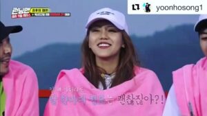 Shin Hye-jeong Instagram - #런닝맨
저희 AOA 빙글뱅글 많이 사랑해주세요💗