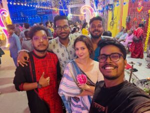 Shreema Bhattacherjee Instagram - জয় মা কালী 🔱
মনের অন্ধকার দূর করার শক্তি দিও 🪔✨
শুভ কালী পুজো 🌺