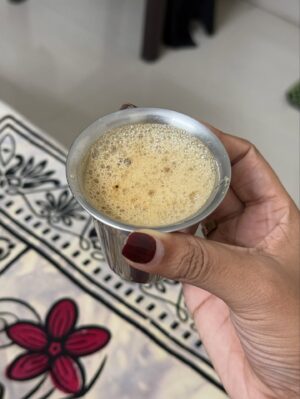 Shrinidhi Padmanaban Instagram - Just how I love my long weekends, all things delicious ❤️🔥🧿 🥹🎀
My new flex? He makes the best coffee in the world and delivers it in bed, so yeah, I’ve officially won in life 🧿🩷