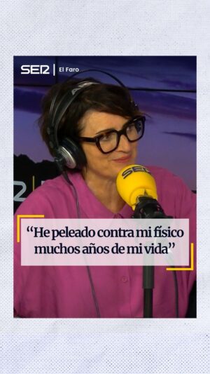 Silvia Abril Instagram - "Soy temerosa. Es algo que me ha venido con la edad, siempre he sido de tirarme a la piscina, pero ahora si que digo... "igual esto ya me está costando un poquito".

#SilviaAbril #ElFaro #MaraTorres #ElFaroSER #CadenaSER #SERPodcast