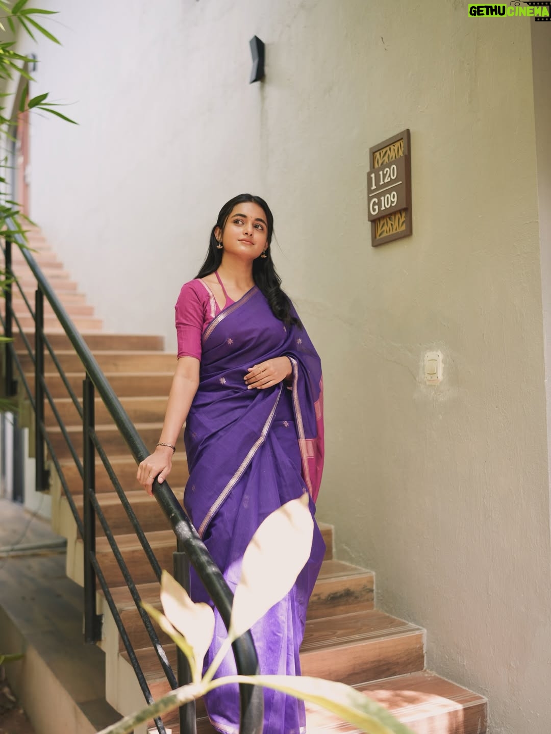 Smeha Manimegalai - 30.3K Likes - Saree @paavaihandlooms 💜

#smeha