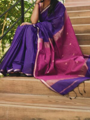 Smeha Manimegalai Instagram - Saree @paavaihandlooms 💜

#smeha