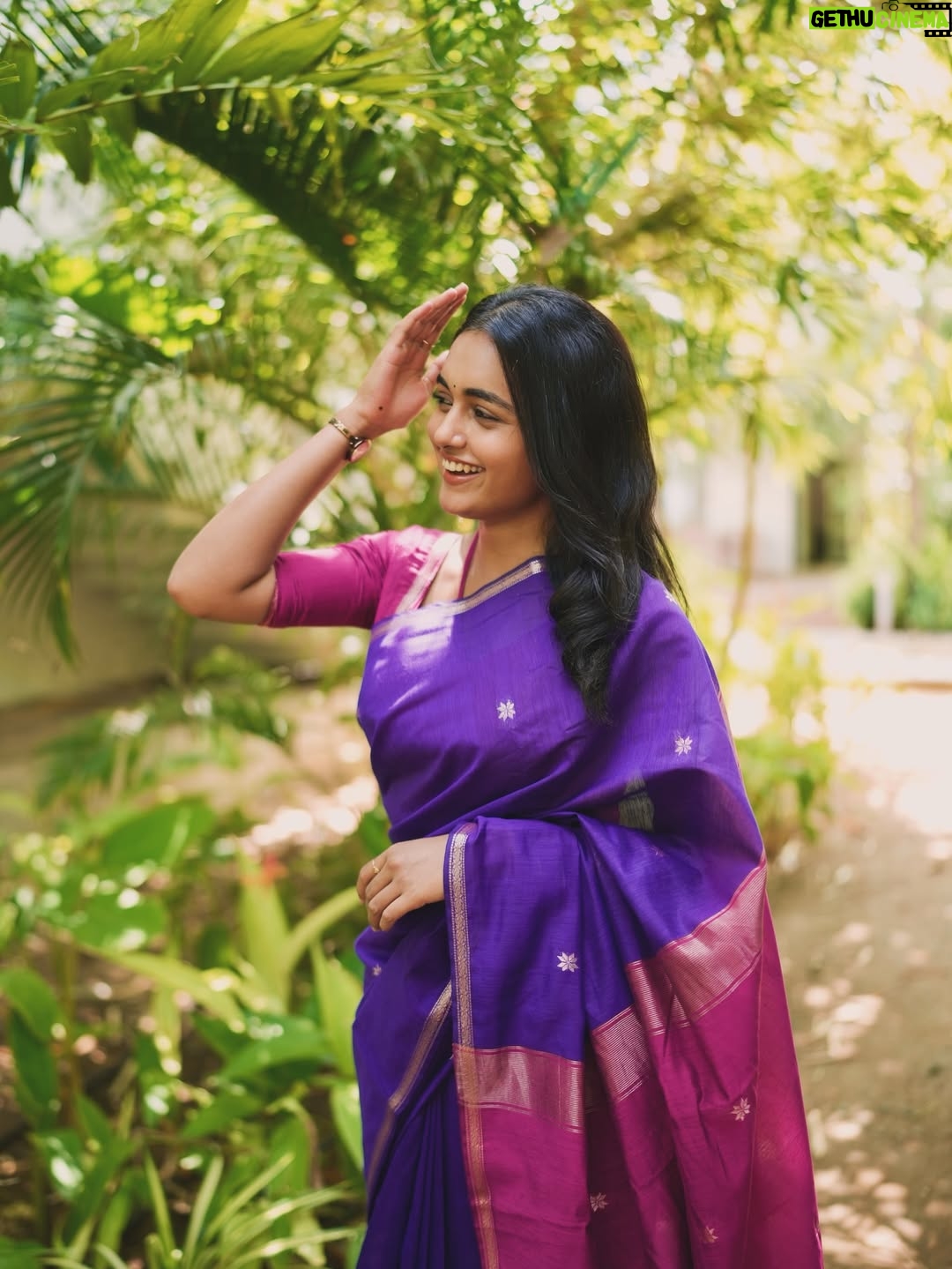 Smeha Manimegalai - 30.3K Likes - Saree @paavaihandlooms 💜

#smeha
