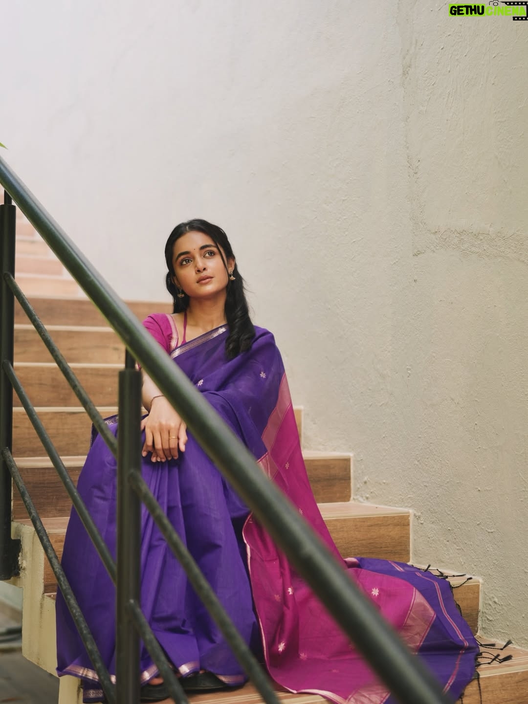Smeha Manimegalai - 30.3K Likes - Saree @paavaihandlooms 💜

#smeha