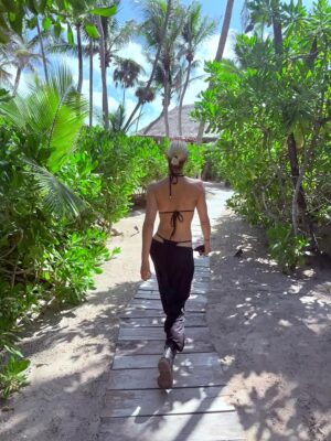 Sofia Boutella Instagram - Thank you @casa.gitano @gitano and the wonderful @janajaninamb for the warmest and most peaceful stay, allowing us to experience truly unforgettable memories 🩷