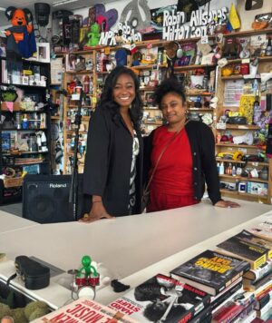 Tatyana Ali Instagram - Tatyana Ali Tiny Desk????