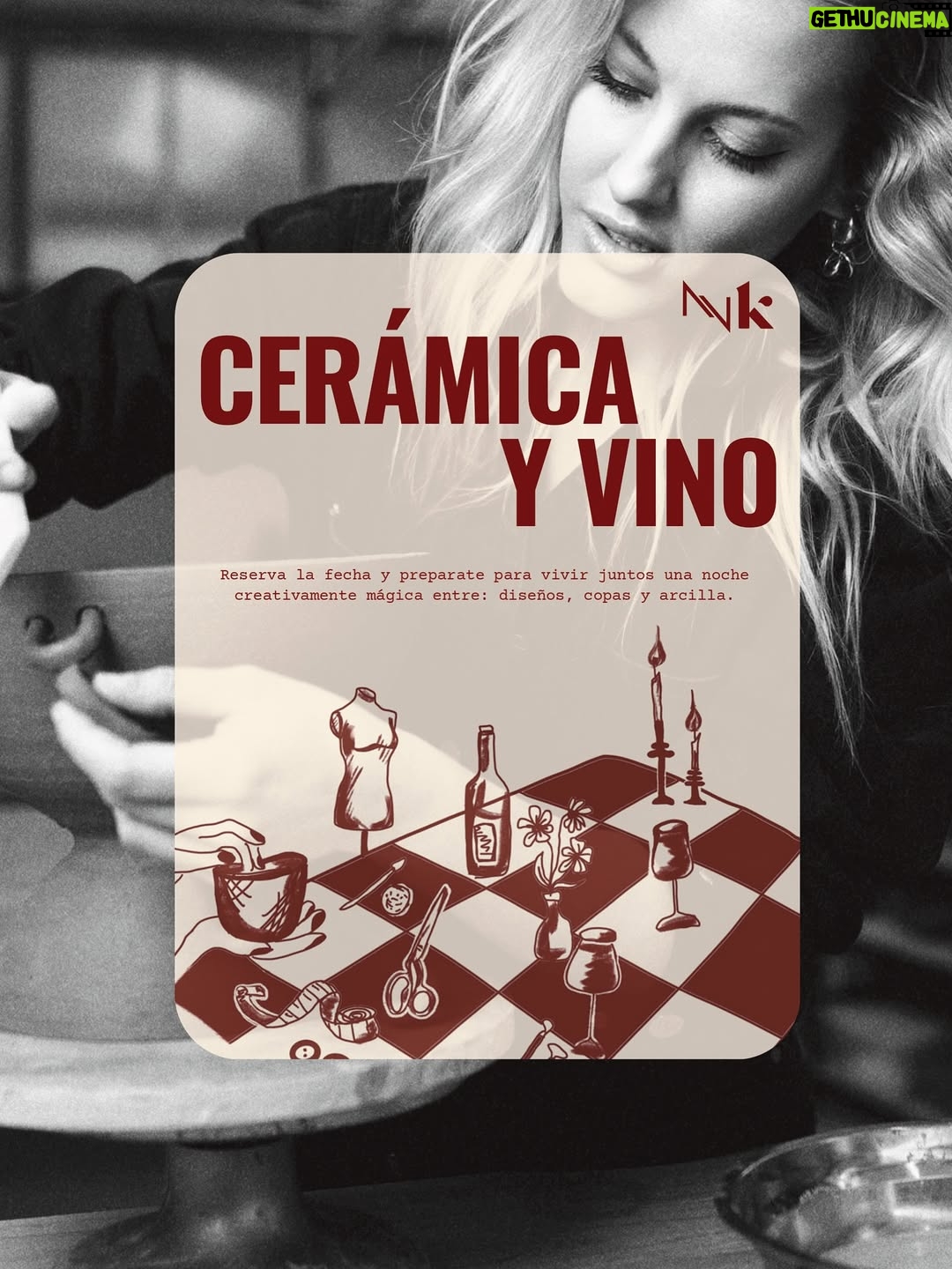 Tere Kuster - 464 Likes - ✨Cerámica & Vino 🍷 
Una noche para crear, brindar y disfrutar✨

Sumérgete en una velada donde el arte, el placer de compartir y la magia de transformar una idea en algo tangible se encuentran. Una experiencia única que nace de la intención y la pasión de Nicoletta y Tere, noche que quedará en tus manos y en tu memoria.

Sumérgete en el momento presente mediante el proceso de creación libre.
Vas a crear tu pieza desde cero con una técnica  de construcción manual ( 100% libre) para luego decorarla a tu gusto. 
 
*QUE INCLUYE?*
* Arcilla 
* Engobes (colores)
* Todas las Herramientas para crear ( estecas, sellos, pinceles)
* Todos los materiales necesarios para crear una pieza hermosa hecha por vos misma.
* Copita de vino, gaseosa o café 
* Un rico picoteo para compartir

*CUANDO?*
📅 Viernes 29 de agosto – 20:00 h - 22:30 hs.
*DONDE?*
📍  Tienda Nicoletta valentina 

🌻 No necesitas experiencia previa 

Reserva la fecha y prepárate para vivir juntos una noche creativamente mágica, entre copas y arcilla. 🍷🎨