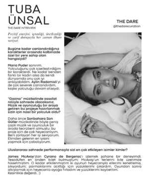 Tuba Ünsal Instagram - Işığı, zarafeti, enerjisi ve içtenliğiyle ilham veren @tubaunsal ile üretmek, denge ve güzellik üzerine bir sohbet.
@thedarecuration da💫