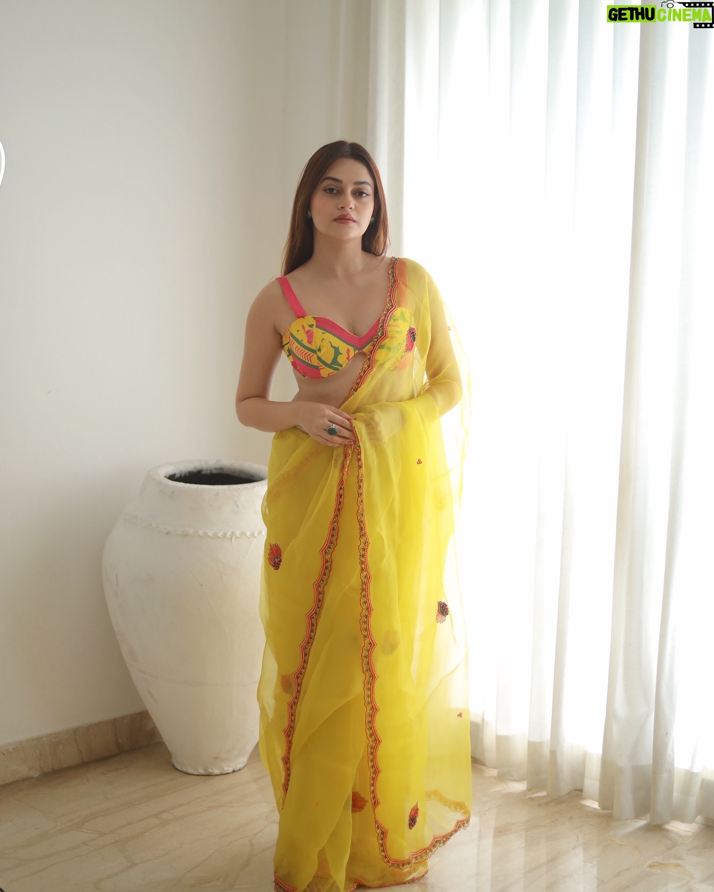 Vaishnavi Prakash - 502.4K Likes - This saree is love 💛