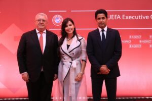 Valbona Selimllari Instagram - Sa bukur të isha sot mes personaliteteve të futbollit europian si e ftuar në darkën zyrtare të Komitetit Ekzekutiv të UEFA-s, që u mblodh për herë të parë në Tiranë. E lumtur dhe krenare për faktin që Shqipëria pret evente kaq të rëndësishme ndërkombëtare. Vlerësim për FSHF & Presidentin Armand Duka që punojnë pa u lodhur për ta kthyer Shqipërinë në qendër të futbollit europian, duke u përpjekur për zhvillimin e futbollit shqiptar. @armand_duka @fshforg
