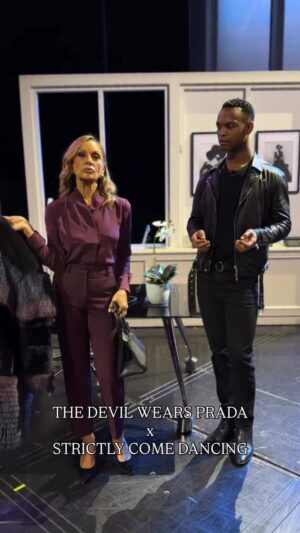 Vanessa Williams Instagram - Quick step? It’s the only pace Miranda knows. 
 
#strictlycomedancing #strictly #devilwearsprada