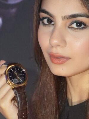 Viddhi Giri Instagram - A night to remember — with @titanwatchesindia unveiling India’s first Wandering Hour. Time just got timeless. ⌚️ 

#TitanStellar #WanderingHours #InspiredByInfinte