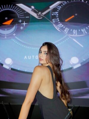 Viddhi Giri Instagram - A night to remember — with @titanwatchesindia unveiling India’s first Wandering Hour. Time just got timeless. ⌚️ 

#TitanStellar #WanderingHours #InspiredByInfinte