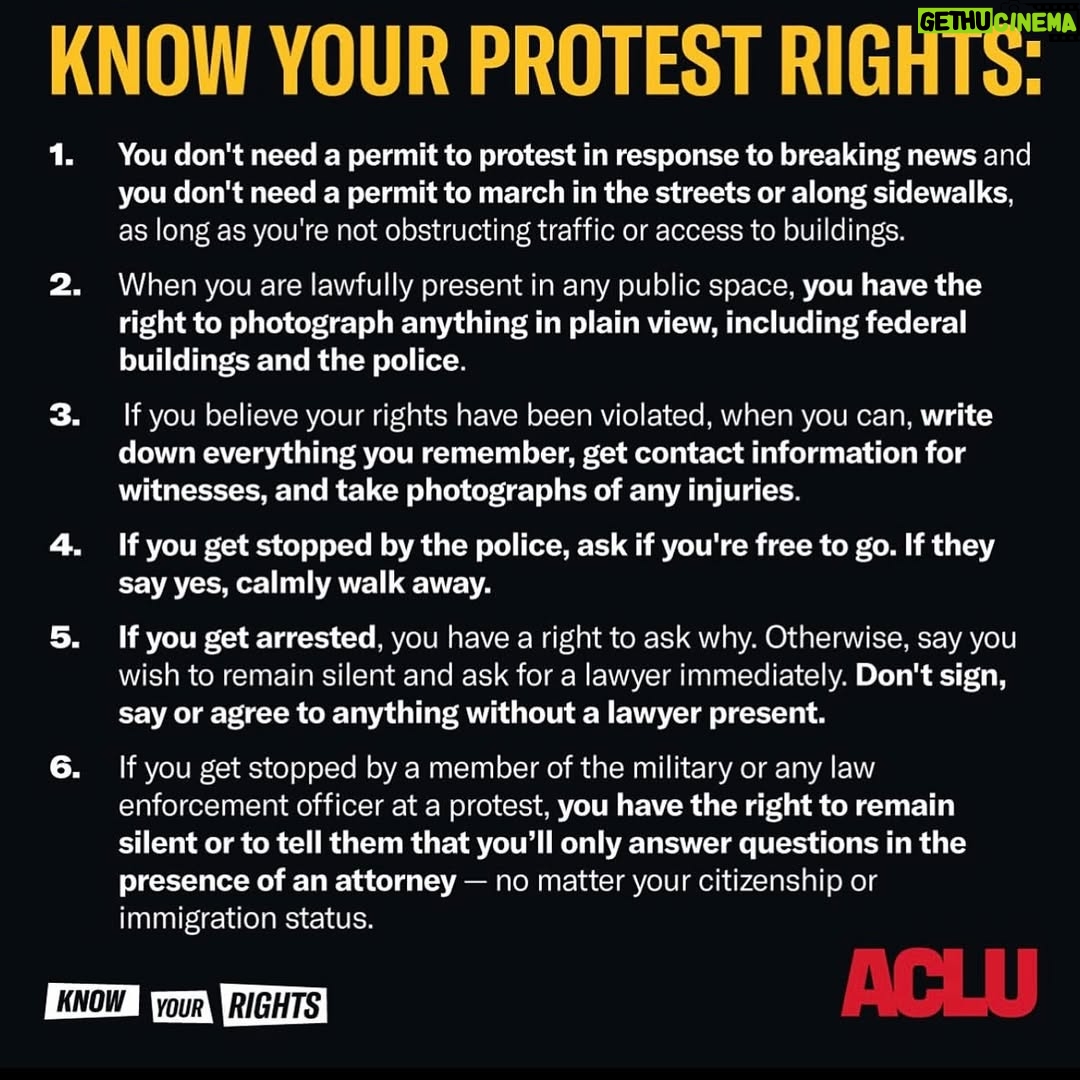Wanda Sykes - 16.5K Likes - In America, the people have the power and we’re not giving it up. Today the world is coming together to stand up to authoritarian control and abuse of power. No thrones. No crowns. Just us. #NoKings

@aclu_nationwide @indivisibleteam @MoveOn @public_citizen @50501movement