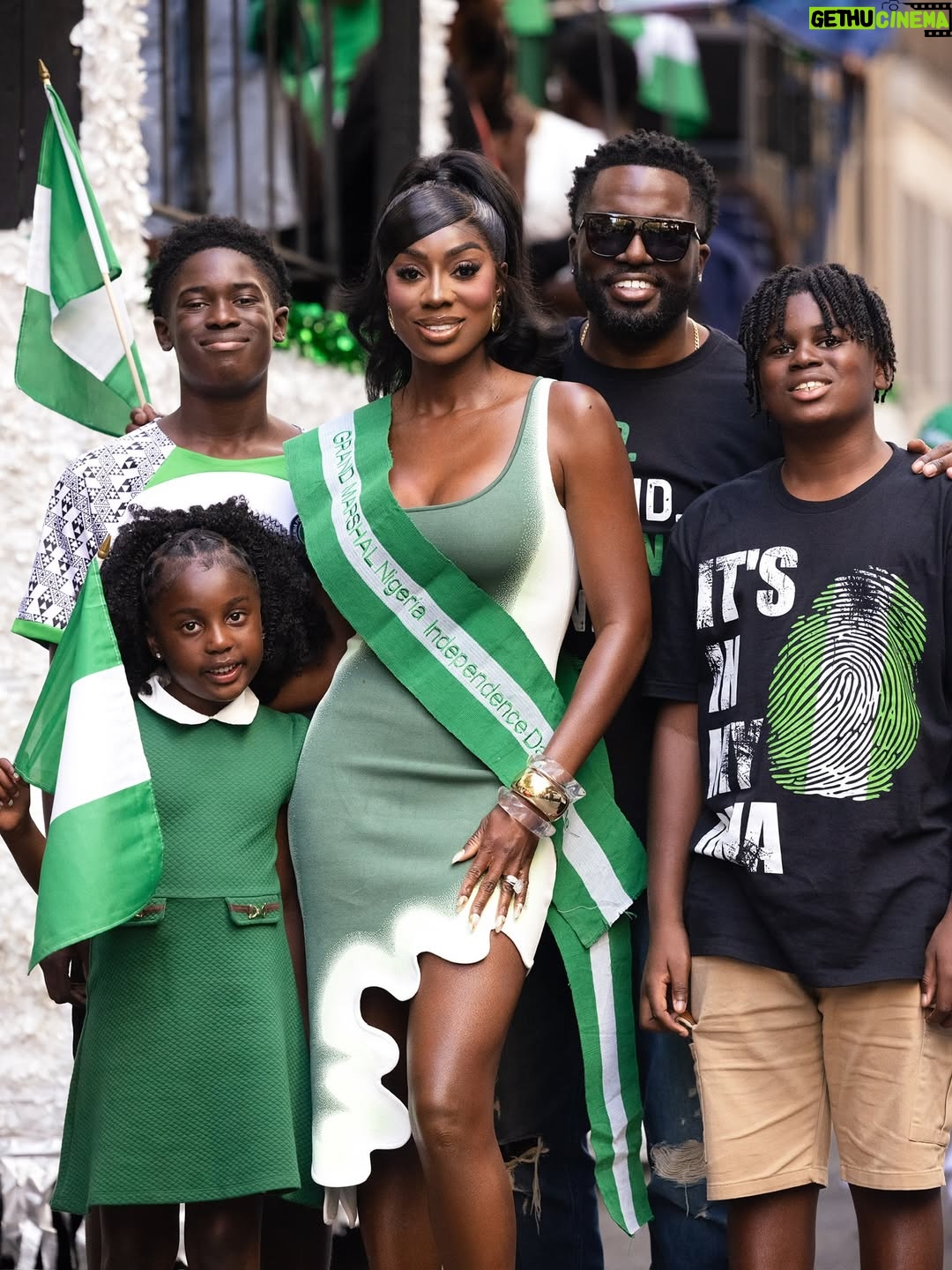 Wendy Osefo - 44.2K Likes - Thank you to @oan_nyc for having me as the Grand Marshall of The Nigerian Independence Day Parade! Thank you for the honor and thank you for also presenting me with the Leadership and Impact award. Forever grateful to the country that birth me and the culture that raised me 🇳🇬🇳🇬🇳🇬🇳🇬

📸: @sonejr