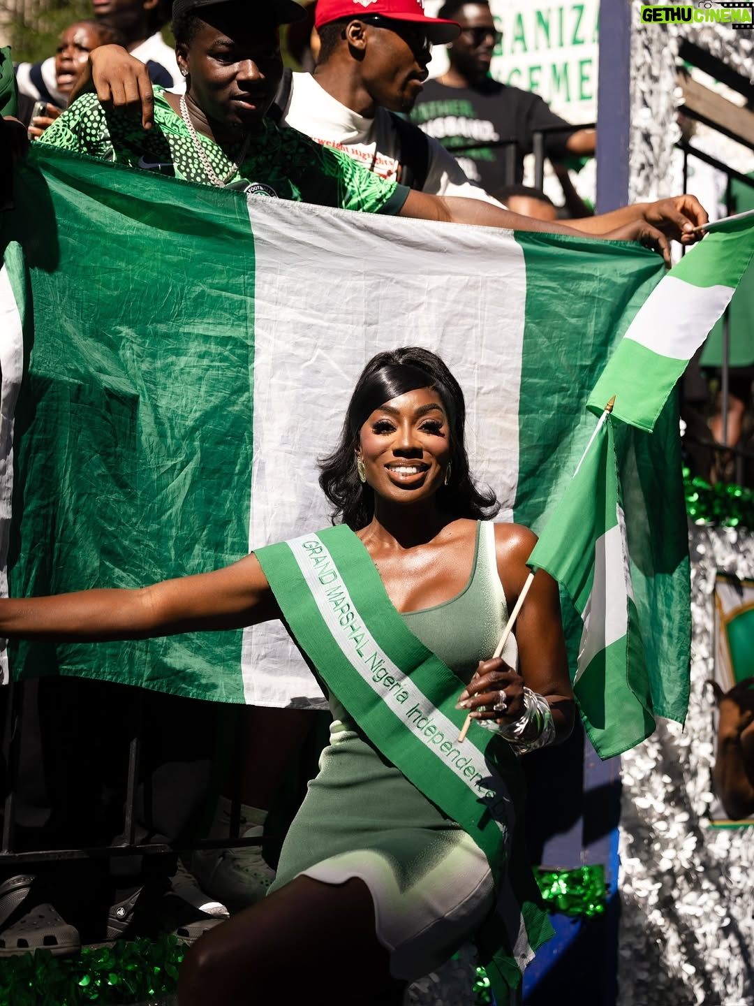 Wendy Osefo - 44.2K Likes - Thank you to @oan_nyc for having me as the Grand Marshall of The Nigerian Independence Day Parade! Thank you for the honor and thank you for also presenting me with the Leadership and Impact award. Forever grateful to the country that birth me and the culture that raised me 🇳🇬🇳🇬🇳🇬🇳🇬

📸: @sonejr