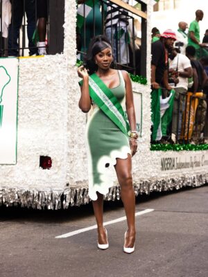 Wendy Osefo Instagram - Thank you to @oan_nyc for having me as the Grand Marshall of The Nigerian Independence Day Parade! Thank you for the honor and thank you for also presenting me with the Leadership and Impact award. Forever grateful to the country that birth me and the culture that raised me 🇳🇬🇳🇬🇳🇬🇳🇬

📸: @sonejr