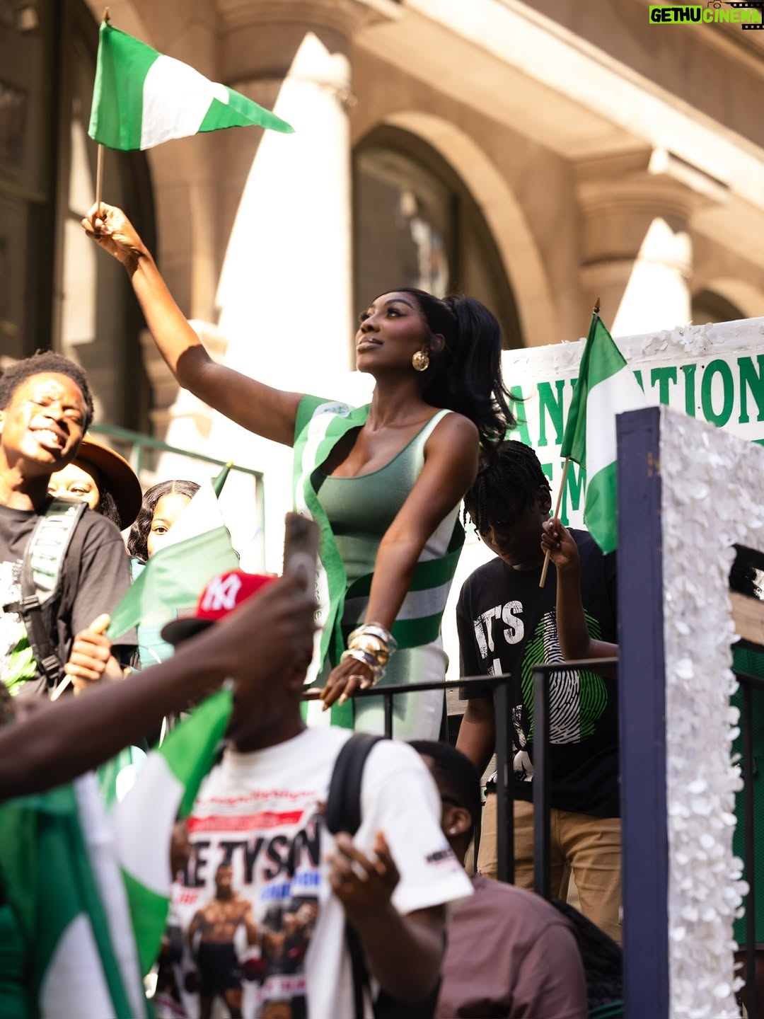 Wendy Osefo - 44.2K Likes - Thank you to @oan_nyc for having me as the Grand Marshall of The Nigerian Independence Day Parade! Thank you for the honor and thank you for also presenting me with the Leadership and Impact award. Forever grateful to the country that birth me and the culture that raised me 🇳🇬🇳🇬🇳🇬🇳🇬

📸: @sonejr