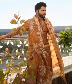 Aastha Sharma Instagram - Varun x Torani 🧡🧡🧡🧡

@varundvn in

Outfit- @toraniofficial
Shoes- @dune_london
Styled by @wardrobist with @reannmoradian @simrankumar19