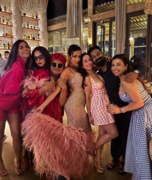 Aastha Sharma Instagram - Of love, laughter, and endless dancing 💕 Happy Birthday my love @malaikaaroraofficial. You’re truly so special, and the last two days have been nothing short of magical with the most amazing bunch of people ✨💕