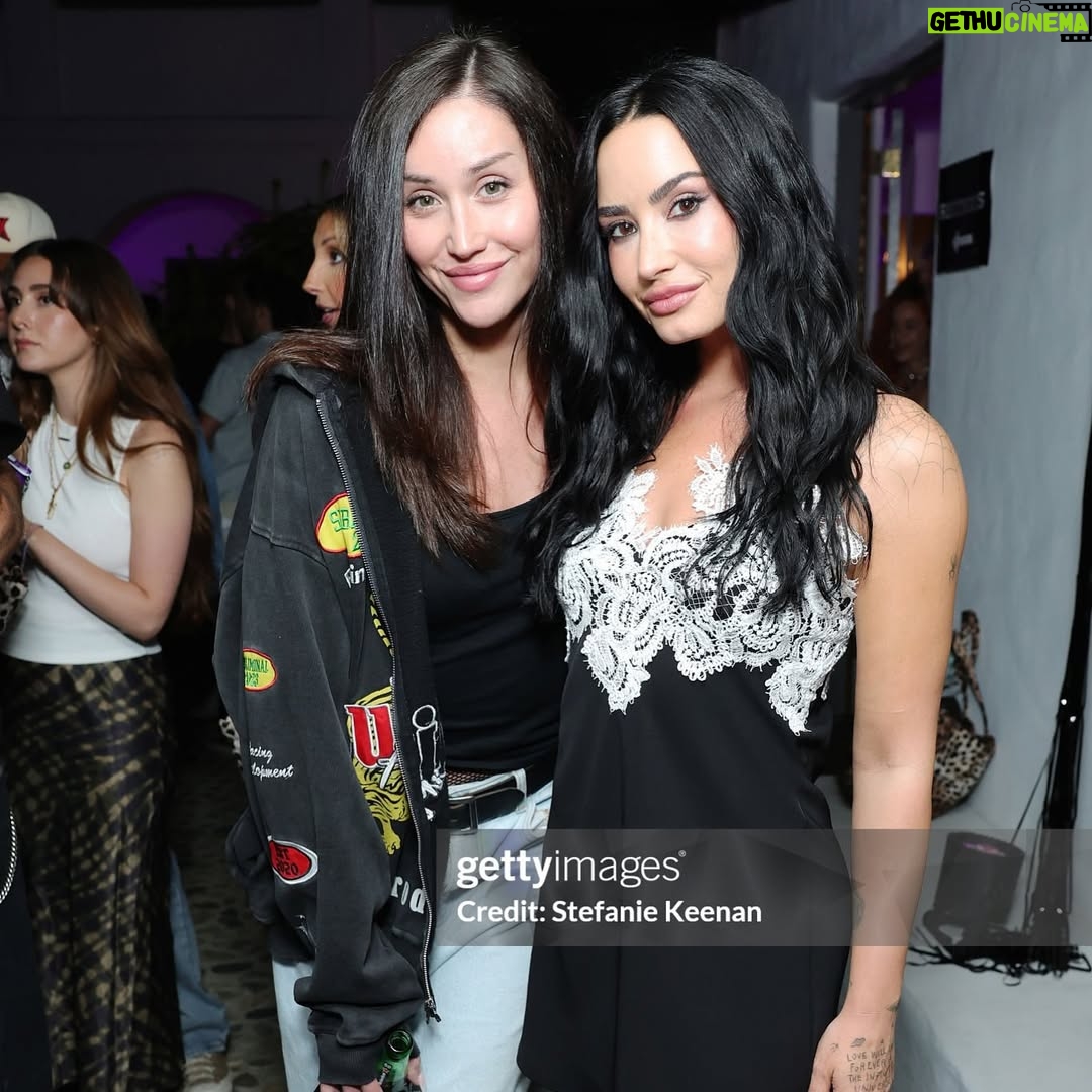 Adore Delano - 56.6K Likes - @ddlovato “Here All Night” music video premiere PARTY was such a vibe 🖤 this new era is everything & the video is insane!!