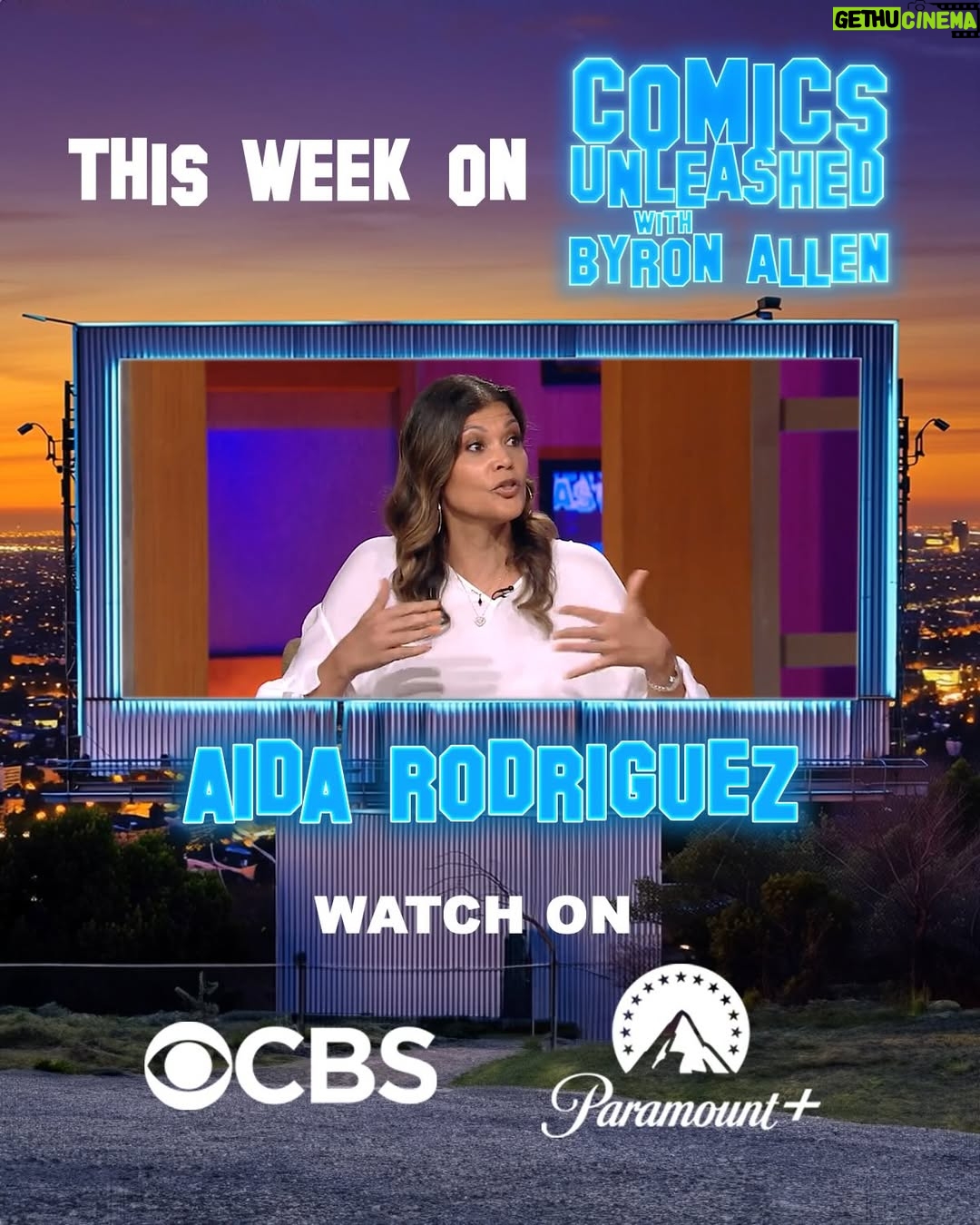 Aida Rodríguez - 283 Likes - Watch me unravel on @comicsunleashedes tonight night on @cbstv right after Colbert. If you miss it, don’t worry it’ll stream on @paramountplus. Had a time with host  @realbyronallen and my fellow comics @joshbluecomedy @titusnation @therealmikeestime 

@vanessagraddick on the headset getting her producing on! 💫

Let me know what you think.