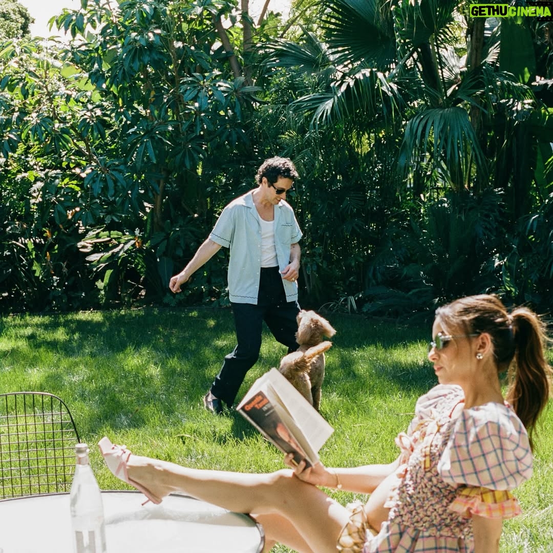 Aimee Carrero - 17.4K Likes - Happiest birthday to the light of my life @mistertimrock . With some luck, our child will be like you in every way imaginable. May she always look at you like you hung the moon because, to me, you have. ⁣
⁣
⁣
I can’t thank @ashleytruly enough for these special memories at the Chateau Marmont. The theme was “playing house nostalgia” and everyone was so on board I’m forever grateful.⁣
⁣
Photography: @ashleytruly 
Styling: @stylistmelissalynn 
Makeup/hair: @kristenpulice