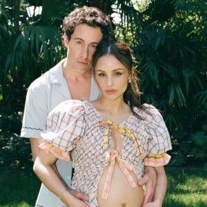 Aimee Carrero Instagram - Happiest birthday to the light of my life @mistertimrock . With some luck, our child will be like you in every way imaginable. May she always look at you like you hung the moon because, to me, you have. ⁣
⁣
⁣
I can’t thank @ashleytruly enough for these special memories at the Chateau Marmont. The theme was “playing house nostalgia” and everyone was so on board I’m forever grateful.⁣
⁣
Photography: @ashleytruly 
Styling: @stylistmelissalynn 
Makeup/hair: @kristenpulice