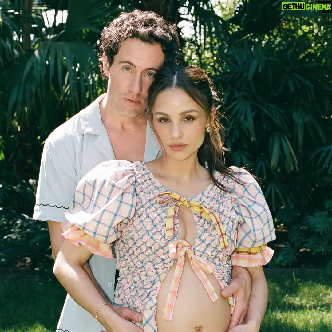 Aimee Carrero - 17.4K Likes - Happiest birthday to the light of my life @mistertimrock . With some luck, our child will be like you in every way imaginable. May she always look at you like you hung the moon because, to me, you have. ⁣
⁣
⁣
I can’t thank @ashleytruly enough for these special memories at the Chateau Marmont. The theme was “playing house nostalgia” and everyone was so on board I’m forever grateful.⁣
⁣
Photography: @ashleytruly 
Styling: @stylistmelissalynn 
Makeup/hair: @kristenpulice