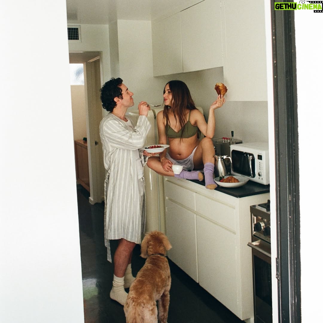 Aimee Carrero - 17.4K Likes - Happiest birthday to the light of my life @mistertimrock . With some luck, our child will be like you in every way imaginable. May she always look at you like you hung the moon because, to me, you have. ⁣
⁣
⁣
I can’t thank @ashleytruly enough for these special memories at the Chateau Marmont. The theme was “playing house nostalgia” and everyone was so on board I’m forever grateful.⁣
⁣
Photography: @ashleytruly 
Styling: @stylistmelissalynn 
Makeup/hair: @kristenpulice