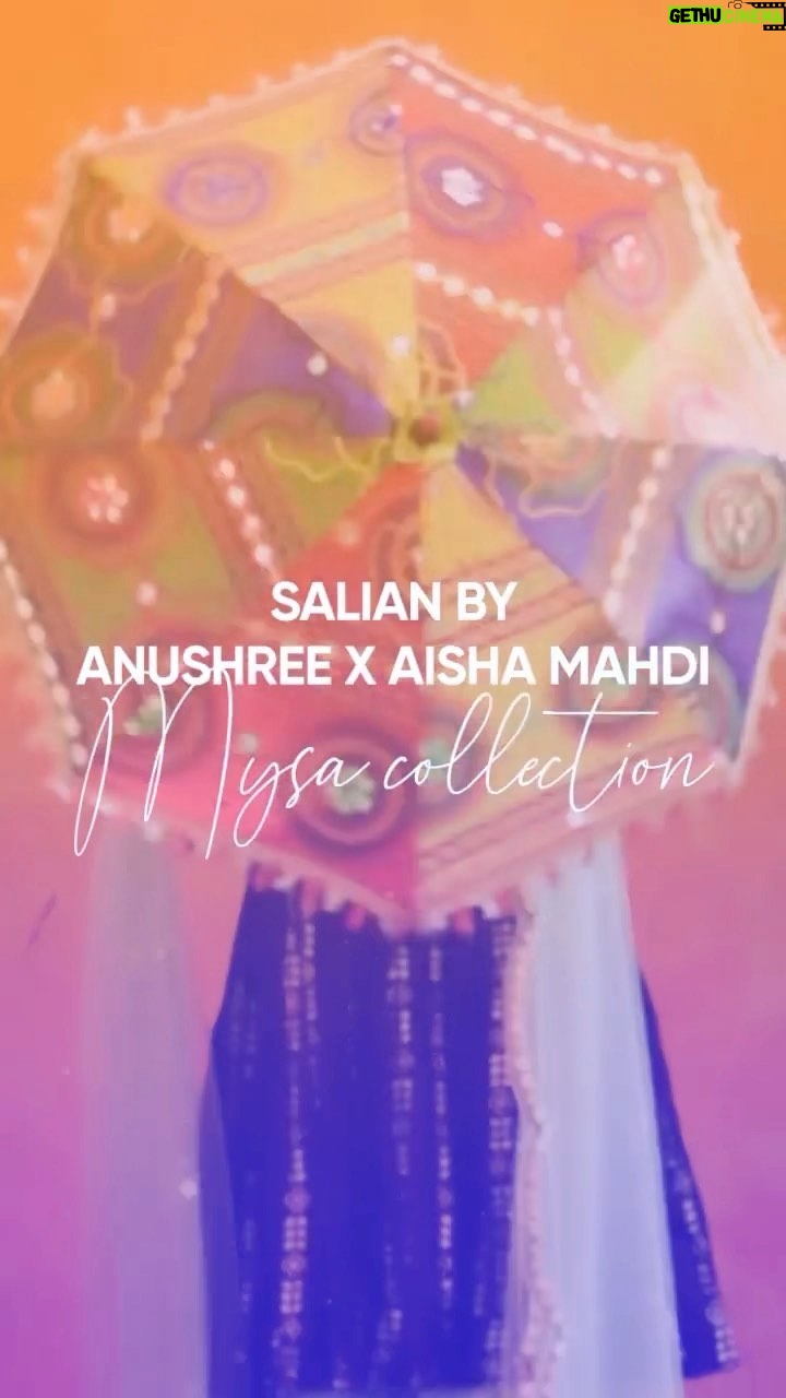 Aisha Mahdi - 52.2K Likes - ✨// ✨// This stunning ‘MYSA’ collection outfit I wore recently for a wedding.. 
so pretty! It’s from @salianbyanushree

#SalianByAnushree #MYSACollection 
#Wedding #FestiveSeason 
#IndianWear #LuxuryLable