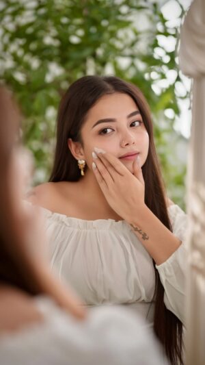 Aisha Mahdi Instagram - // With the NIVEA Luminous Serum, I am saying yes to glowing skin! I love this serum for its lightweight formula and incredible results. 💙

My skin is clearer and brighter than ever! It’s officially part of my AM & PM routine. 
Ready to shine? ✨

💙Comment below and I’ll send you the details! 💫 

@niveaindia
#AD #LuminousinIndia #OwnYourSpotlight #NIVEAIsForSkin #NIVEAIndia #darkspots #hyperpigmentation #acnemarks #sunspots #aluminousglow