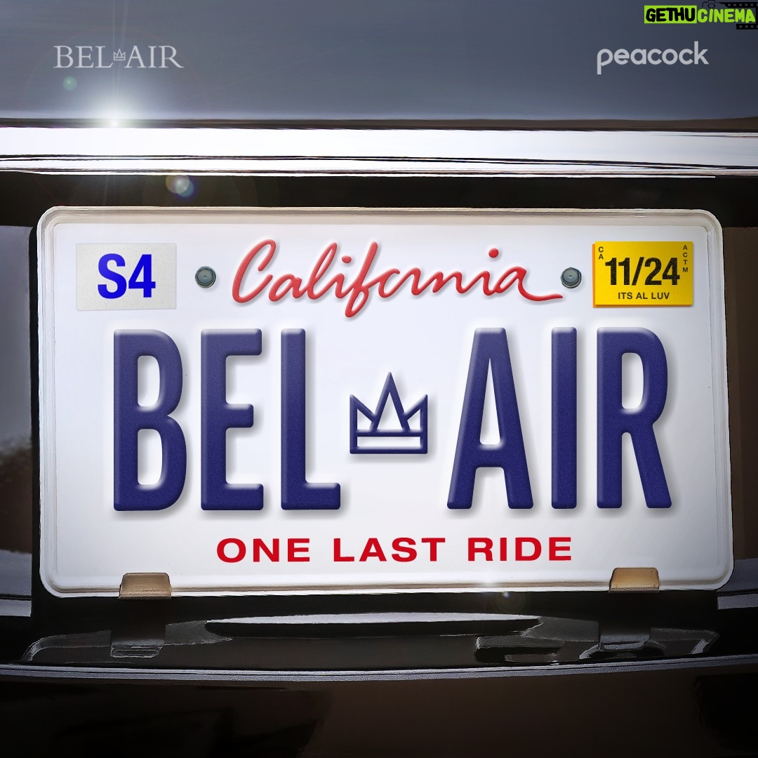 Akira Akbar - 89.7K Likes - Heard you been asking 👀

The fourth and final season of #BelAir arrives November 24 on Peacock.