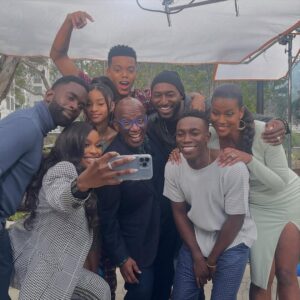 Akira Akbar Instagram - 4 years!!? playing the role of Ashley has been such an unforgettable journey. i’m beyond thankful for all the love and support you’ve shown her over the years. i can’t thank you guys enough. this cast and crew has really become family. i’m forever grateful! ♥️

Special shout out to @cooperfilms, @cmwaddles, @willsmith @peacock @nbcuniversal I’ll forever be grateful for this humbling experience. 🫶🏽🫶🏽

that’s a wrap 🥹.. Ashley Banks