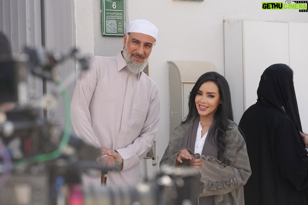 Alaa Shakir - 0.9K Likes - كواليس #مسلسل_المرسى #المرسى مع استاذي النجم #عبدالمحسن_النمر  و #الاء_شاكر  #نايف_خلف ومخرجنا الفنان (فكرت)