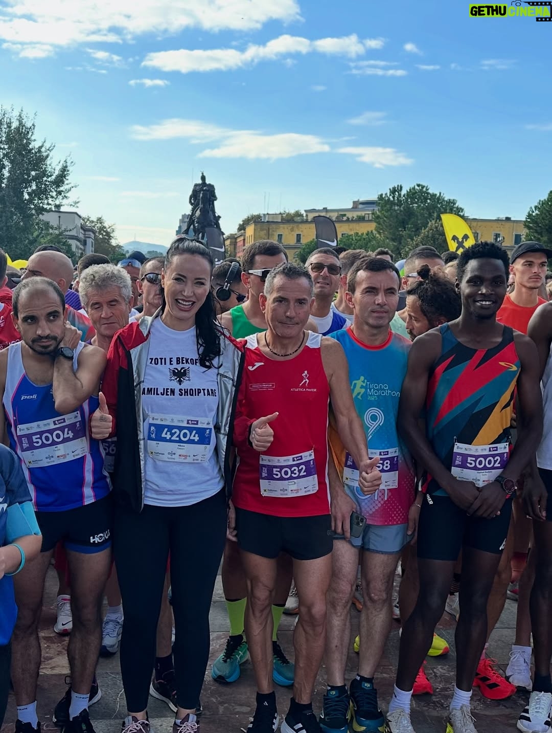 Albana Osmani - 12.5K Likes - Maratona e Tiranes #tiranamarathon 
Zoti e bekofte Familjen Shqiptare 🇦🇱 #tiranamarathon2025