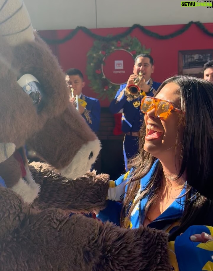 Alex Curry - 3.3K Likes - RAMS HOUSE is headed to the #PLAYOFFS 🤗🏈 too much fun today with my @toyotasocal fam @rams #ad