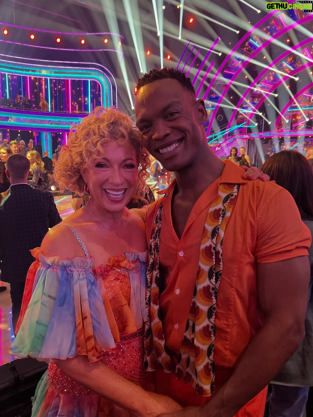 Alex Kingston - 15K Likes - Hello sweeties… hope you all enjoyed our first Latin dance of the series! I was really really nervous about doing the samba but we got up there and had a fab time! @johannesradebe thank you for being the most perfect mentor and partner. Make sure to tune in for the results show tonight! 💋✨ #teamjoking #strictly @bbcstrictly