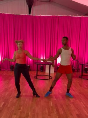 Alex Kingston Instagram - Hello sweeties,

Where to even begin…
Strictly had been the journey of a lifetime and such a dream come true. If you had told me a year ago while in the midst of radiotherapy that a year later I’d be on strictly come dancing I wouldn’t have believed you! I’m so proud of everything Johannes and I have accomplished, and so grateful to my body for getting me this far. It was always my dream to get to dance with Jo Jo and dance we did! 

To everyone who supported us,
Thank you endlessly. To be able to do this at my age is such a privilege, and I feel so lucky. Your belief in us has got me through even the toughest of days. If I’ve learned anything from this it’s that it’s never too late to try, and fall in love with something new. Whether taking a local dance class or picking up a new hobby, keep exploring and living life to the full. And most importantly… keep dancing!!!

To the cast and the professionals,
It’s been so wonderful getting to spend time with you all. Thank you for all the words of encouragement and cheers from the sidelines. It’s been such a pleasure watching you all grow on your journeys, and I can’t wait to keep watching. And a big thank you to all the crew keeping things running behind the scenes, and making sure we all look fab!!!

Johannes, 
Every day I have been blown away by your kindness, your elegance, and your ability to bring calm to every storm. You light up every room you walk into my darling man !I cannot thank you enough for helping me find my steel balls and ‘exquisite’ legs! May your bag always be filled with mints, and your heart filled with joy and happiness. Love you so much. 💃❤️🪩💋