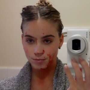 Alexa Blair Robertson Instagram - happy halloween & 1 year of Terrifier 3! what a wild ride it’s been ❤️ from attending the NYC & LA premieres, to meeting passionate fans at horror conventions across the country, to winning the Fangoria Chainsaw Award for ‘Best Kill’, it has been an incredible journey. I am so grateful for my T3 fam & all the horror fans out there who support us. endless thanks to everyone involved but especially @damien_leone @pjfalcone @masonmecartea @tinsleymua 💌