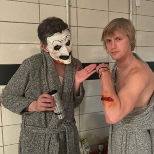 Alexa Blair Robertson Instagram - happy halloween & 1 year of Terrifier 3! what a wild ride it’s been ❤️ from attending the NYC & LA premieres, to meeting passionate fans at horror conventions across the country, to winning the Fangoria Chainsaw Award for ‘Best Kill’, it has been an incredible journey. I am so grateful for my T3 fam & all the horror fans out there who support us. endless thanks to everyone involved but especially @damien_leone @pjfalcone @masonmecartea @tinsleymua 💌