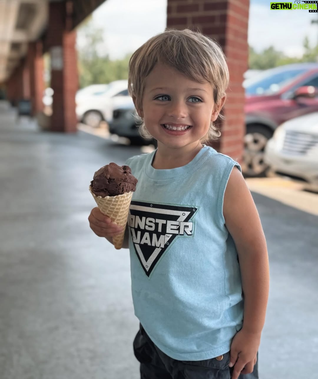Alexandria DeBerry - 2.3K Likes - beaux diesel is 3️⃣! a whirlwind of chaos, fun,   spunk that has rocked our world (in the best way) these past 3 years 🌪️ 

he blasts 90’s country at full volume, can name every type of truck on the road,   is the sweetest big brother! 

we feel so lucky to have a front row seat in watching him grow up (but please slow down just a little bit 🥹) mama, daddy   mavvi blue love you BIG! 🩵
