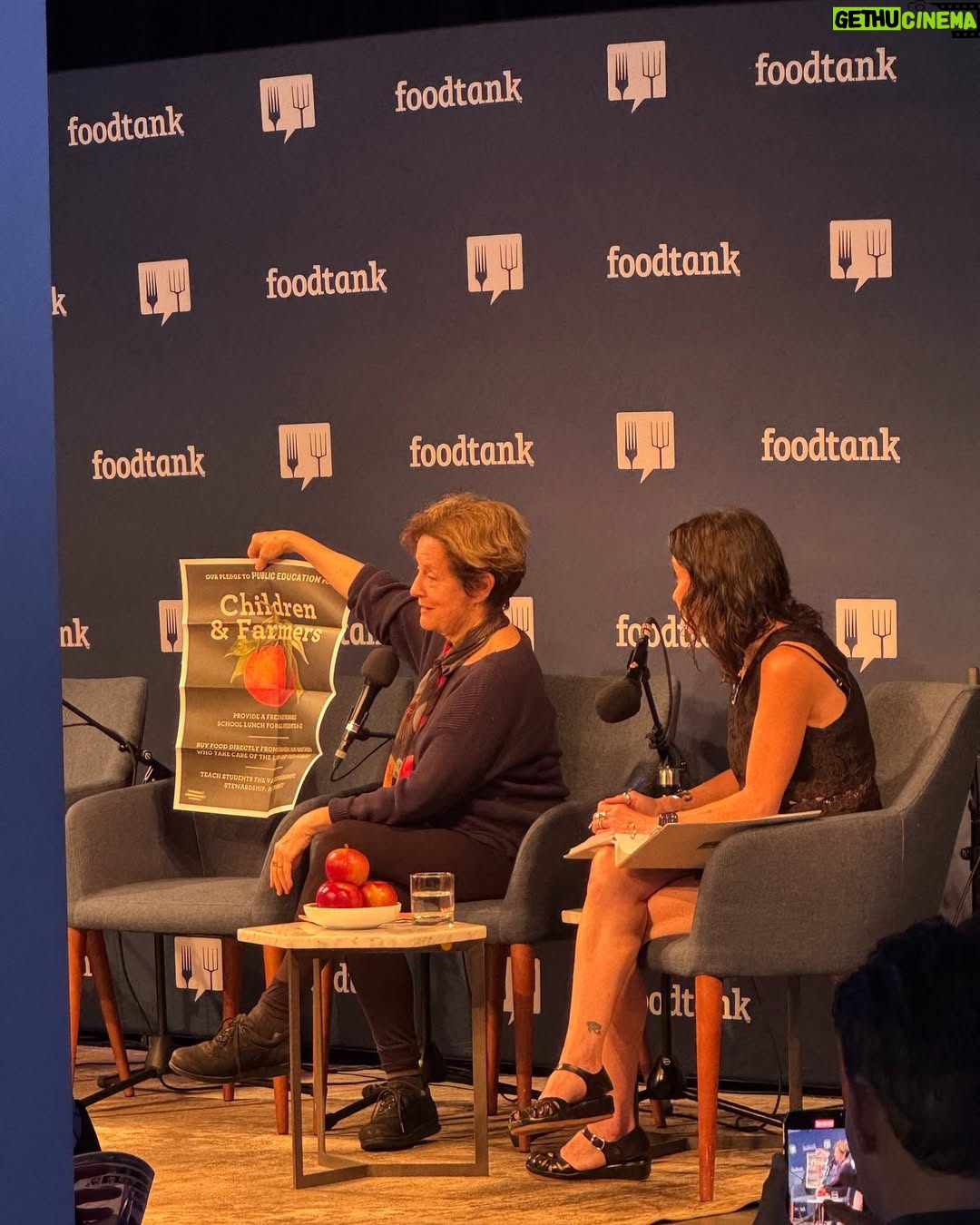 Alice Waters - 1.5K Likes - When Alice Waters says "plant something," we say "raised bed or row?"

Live from #ClimateWeekNYC some powerful inspiration from the great chef and activist:

“I think biodiversity is the beauty of my life, and I feel like we have this opportunity to collaborate across the country and around the world, we could really create bonds, because I can’t tell you, when you’re dependent on a farmer for your food, you are so grateful.”

She encouraged us to sit with the five senses when it comes to food.

"Our senses have proven to be the pathways into our minds. By smelling, tasting, touching, and looking at beautiful things, we are really enriching our whole mental and physical health.” 

- Alice Waters, Chef, Author, and Food Activist; Founder and Owner, Chez Panisse; Founder, Edible Schoolyard Project.