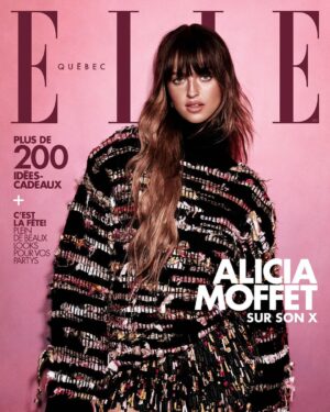Alicia Moffet Instagram - Alicia Moffet x ELLE Québec
En kiosque demain ! 🌹

À seulement 27 ans, Alicia Moffet accumule les succès. Chanteuse accomplie, animatrice, entrepreneure, influenceuse et maman, elle navigue entre les feux de la rampe et l’intimité familiale. Trois ans après la parution de son dernier album, elle revient, plus forte que jamais, avec No, I’m Not Crying, un opus à la fois tranchant et tendre, miroir de ses contrastes intérieurs.

«Ma vision de l’authenticité a beaucoup évolué au fil du temps. Avant, je pensais que d’être authentique, c’était de tout montrer, tout dire, tout partager en ligne. Maintenant, je considère que c’est d’être fidèle à soi-même. »

Lisez notre entrevue complète avec Alicia Moffet dans le numéro ELLE Québec de décembre, en kiosque à partir du jeudi 27 novembre !

Photographie @royalgilbert 
Stylisme Amanda Lee Shirreffs @amandaleeshirreffs
Maquillage @leslie_ann_thomson (@theproject.agency avec les produits @diorbeauty et @skinceuticals) 
Coiffure @turpinsteven
Consultante artistique @melodieski
Assistant technique pachakal944
Premier assistant Thibault Ketter 
Assistante au stylisme @cristi_couturiere 
Décor @claudineblanchetstyliste
Postproduction @vallali_retouchephoto
Productrice éditoriale @akli007

Éditrice @sophiebanford
Directrice des contenus multiplateformes @cynthiaquellet
Rédactrice en chef @joannafox
Rédactrice en chef adjointe et cheffe de contenu beauté @katherinelalancette
Directrice artistique @samputhputh
Cheffe de contenu culture et reportages @lauriedup
Cheffe des contenus numériques @algonthier
Coordonnatrice à la rédaction @akli007

Entrevue @laima.ab

#ellequebec #ellecover #aliciamoffet