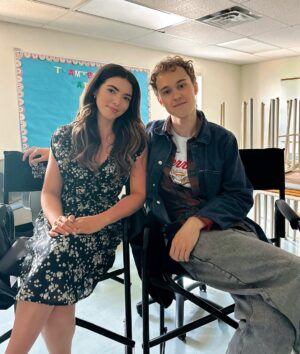 Alisha Newton Instagram - 🩵 couldn’t ask for a better scene partner