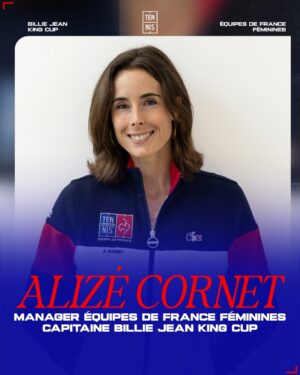 Alizé Cornet Instagram - Alizé Cornet est nommée manager des équipes de France féminines de tennis et capitaine de l’équipe de France de Billie Jean King Cup.