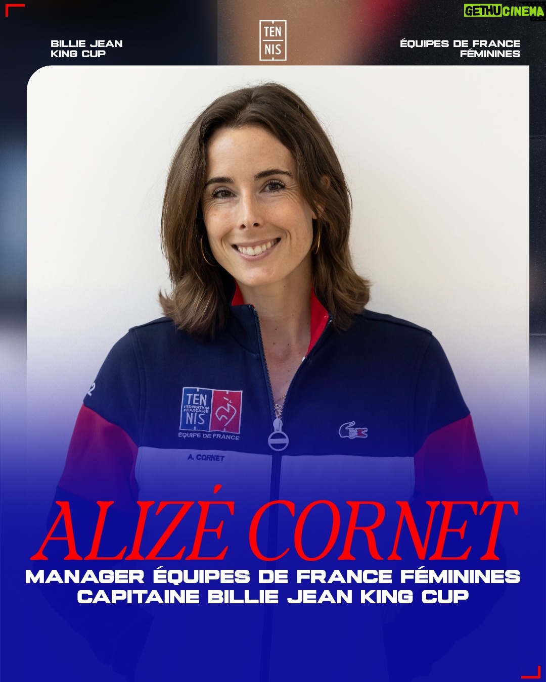 Alizé Cornet - 5.3K Likes - Alizé Cornet est nommée manager des équipes de France féminines de tennis et capitaine de l’équipe de France de Billie Jean King Cup.