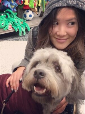 Ally Maki Instagram - Our first and forever baby Jesse. This post has been too hard to write. There’s something about it that makes it feel final… it’s why I still can’t post about my dad. Maybe one day. We became a family the day you came into our lives. You taught us how to be parents before we knew what the heck we were doing. You loved cabbage, endless kisses and running and jumping in our backyard leaf pile. You were never supposed to crash land into our lives but for some crazy reason that day @wagsandwalks emailed me asking if I wanted to drive all the way across town to volunteer. Even crazier that I got in my car and went. I came home with you. And we loved you everyday since. You loved us unconditionally through every season of life, through the good and the bad the ups and the downs. Through all of covid, my entire pregnancy and the birth of your little sister. We did the math and apparently you would’ve been 105 years old. You will always be with us jbear. The house feels strange without you. We keep a little nightlight on in your favorite corner… Charlie looks for you everyday and says “woof woof”. She hugs your pillow shaped like you. We will tell her stories about you. We love you so much toose. ♾️