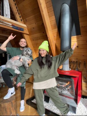 Ally Maki Instagram - Our first and forever baby Jesse. This post has been too hard to write. There’s something about it that makes it feel final… it’s why I still can’t post about my dad. Maybe one day. We became a family the day you came into our lives. You taught us how to be parents before we knew what the heck we were doing. You loved cabbage, endless kisses and running and jumping in our backyard leaf pile. You were never supposed to crash land into our lives but for some crazy reason that day @wagsandwalks emailed me asking if I wanted to drive all the way across town to volunteer. Even crazier that I got in my car and went. I came home with you. And we loved you everyday since. You loved us unconditionally through every season of life, through the good and the bad the ups and the downs. Through all of covid, my entire pregnancy and the birth of your little sister. We did the math and apparently you would’ve been 105 years old. You will always be with us jbear. The house feels strange without you. We keep a little nightlight on in your favorite corner… Charlie looks for you everyday and says “woof woof”. She hugs your pillow shaped like you. We will tell her stories about you. We love you so much toose. ♾️